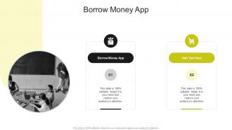 Borrow Money App In Powerpoint And Google Slides Cpb