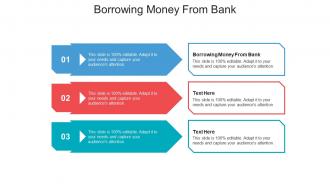 Borrowing money from bank ppt powerpoint presentation summary maker cpb