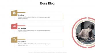 Boss Blog In Powerpoint And Google Slides Cpb