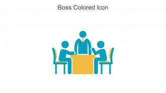 Boss Colored Icon In Powerpoint Pptx Png And Editable Eps Format