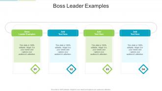 Boss Leader Examples In Powerpoint And Google Slides Cpb