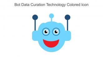 Bot Data Curation Technology Colored Icon In Powerpoint Pptx Png And Editable Eps Format
