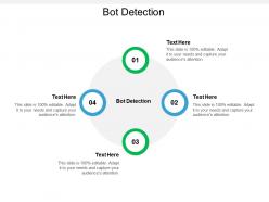 Bot detection ppt powerpoint presentation infographics outline cpb