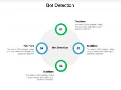 Bot detection ppt powerpoint presentation summary graphic images cpb