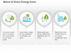 Botanical analysis energy production plant green energy ppt icons graphics