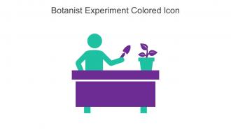 Botanist Experiment Colored Icon In Powerpoint Pptx Png And Editable Eps Format