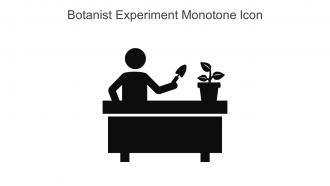 Botanist Experiment Monotone Icon In Powerpoint Pptx Png And Editable Eps Format