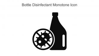 Bottle Disinfectant Monotone Icon In Powerpoint Pptx Png And Editable Eps Format