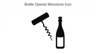 Bottle Opener Monotone Icon In Powerpoint Pptx Png And Editable Eps Format
