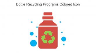 Bottle Recycling Programs Colored Icon In Powerpoint Pptx Png And Editable Eps Format