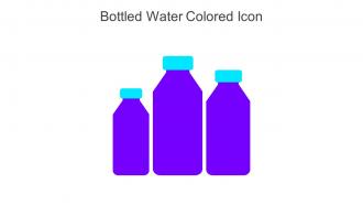 Bottled Water Colored Icon In Powerpoint Pptx Png And Editable Eps Format