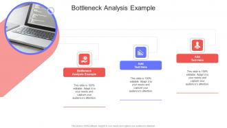 Bottleneck Analysis Example In Powerpoint And Google Slides Cpb