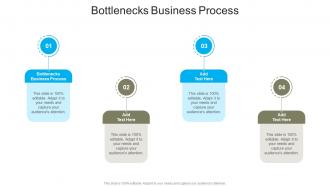 Bottlenecks Business Process In Powerpoint And Google Slides Cpb