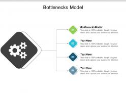 Bottlenecks model ppt powerpoint presentation file infographics cpb