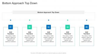 Bottom Approach Top Down In Powerpoint And Google Slides Cpb