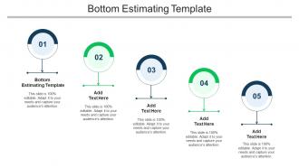 Bottom Estimating Template Ppt Powerpoint Presentation Pictures Graphics Cpb
