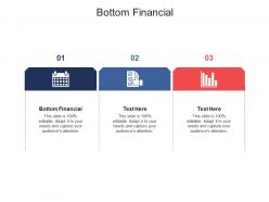 Bottom financial ppt powerpoint presentation model layouts cpb