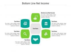 Bottom line net income ppt powerpoint presentation summary outline cpb