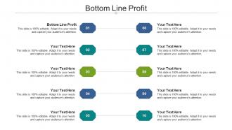 Bottom line profit ppt powerpoint presentation pictures shapes cpb