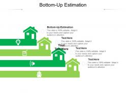 Bottom up estimation ppt powerpoint presentation portfolio skills cpb