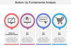 Bottom up fundamental analysis ppt powerpoint presentation pictures design ideas cpb