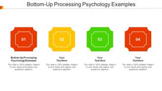 Bottom Up Processing In Psychology Examples Ppt Powerpoint Presentation Portfolio Gridlines Cpb