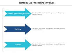 Bottom up processing involves ppt powerpoint presentation icon gridlines cpb