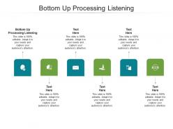 Bottom up processing listening ppt powerpoint presentation file aids cpb