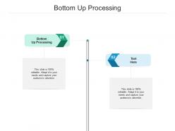 Bottom up processing ppt powerpoint presentation outline designs download cpb