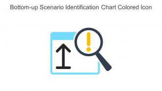 Bottom Up Scenario Identification Chart Colored Icon In Powerpoint Pptx Png And Editable Eps Format