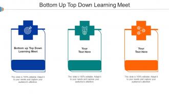 Bottom Up Top Down Learning Meet Ppt Powerpoint Presentation Summary Slide Portrait Cpb