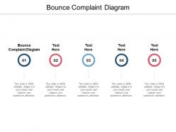 Bounce complaint diagram ppt powerpoint presentation show pictures cpb