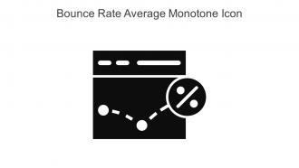 Bounce Rate Average Monotone Icon In Powerpoint Pptx Png And Editable Eps Format