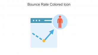 Bounce Rate Colored Icon In Powerpoint Pptx Png And Editable Eps Format