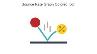 Bounce Rate Graph Colored Icon In Powerpoint Pptx Png And Editable Eps Format