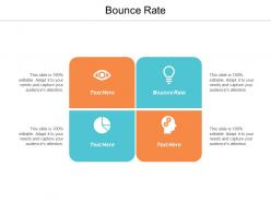 Bounce rate ppt powerpoint presentation gallery images cpb
