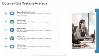 Bounce Rate Website Average In Powerpoint And Google Slides Cpb
