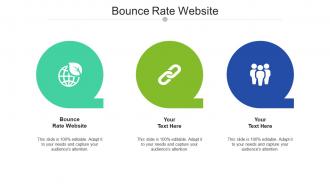 Bounce rate website ppt powerpoint presentation gallery slide cpb
