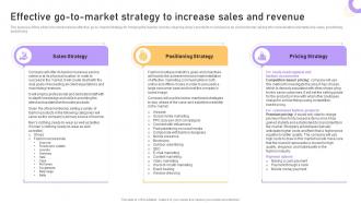 Boutique Business Plan Effective Go To Market Strategy To Increase Sales And Revenue BP SS
