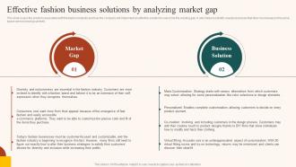 Boutique Industry Effective Fashion Business Solutions By Analyzing Market Gap BP SS