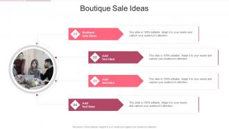Boutique Sale Ideas In Powerpoint And Google Slides Cpb