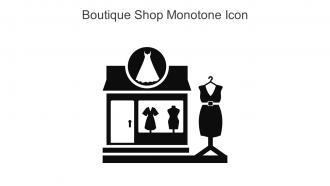 Boutique Shop Monotone Icon In Powerpoint Pptx Png And Editable Eps Format