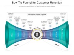 Bow tie funnel for customer retention