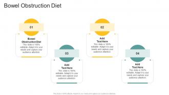 Bowel Obstruction Diet In Powerpoint And Google Slides Cpb