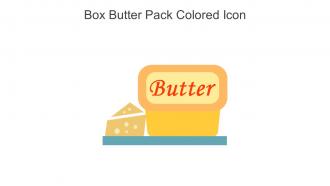 Box Butter Pack Colored Icon In Powerpoint Pptx Png And Editable Eps Format