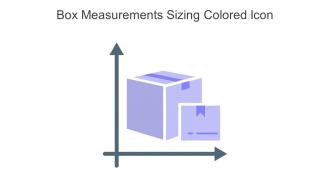 Box Measurements Sizing Colored Icon In Powerpoint Pptx Png And Editable Eps Format