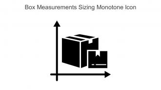 Box Measurements Sizing Monotone Icon In Powerpoint Pptx Png And Editable Eps Format