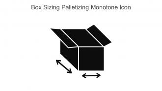 Box Sizing Palletizing Monotone Icon In Powerpoint Pptx Png And Editable Eps Format