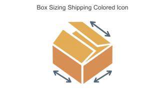 Box Sizing Shipping Colored Icon In Powerpoint Pptx Png And Editable Eps Format