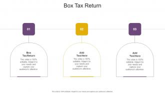 Box Tax Return In Powerpoint And Google Slides Cpb